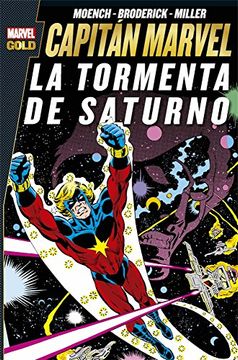 portada Capitán Marvel: La Tormenta de Saturno