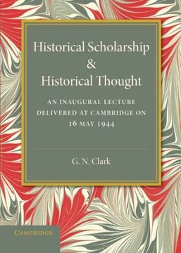 portada Historical Scholarship and Historical Thought (en Inglés)