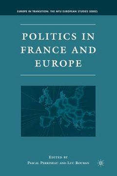 portada Politics in France and Europe (en Inglés)