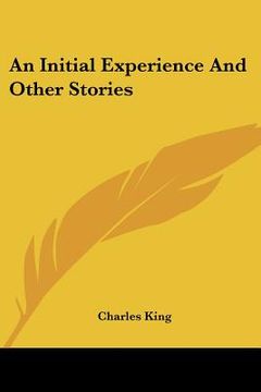 portada an initial experience and other stories (en Inglés)