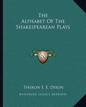 portada the alphabet of the shakespearean plays (in English)
