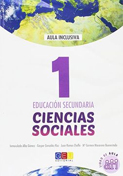 portada Ciencias Sociales 1 Secundaria Libro de Aula
