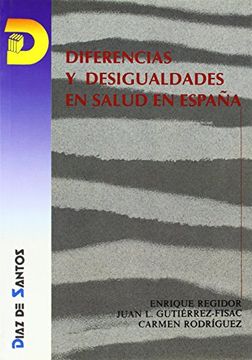 portada Diferencias y Desigualdades de Salud en España