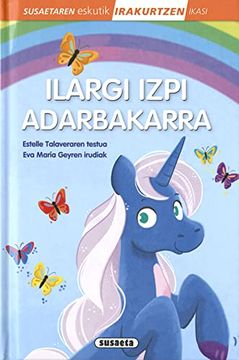 portada Ilargi Izpi Adarbakarra (Irakurri Susaetaren Esckutik 1. Maila) (en Euskera)