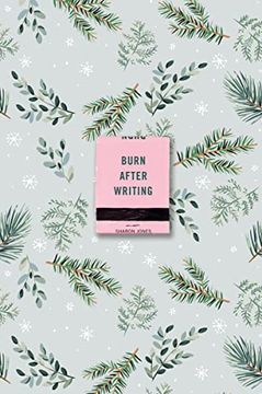 portada Burn After Writing (Winter Leaves) (en Inglés)