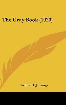 portada the gray book (1920) (in English)