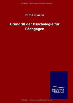portada Grundriß der Psychologie für Pädagogen (German Edition)