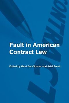 portada Fault in American Contract law (en Inglés)