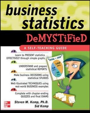 portada Business Statistics Demystified (en Inglés)