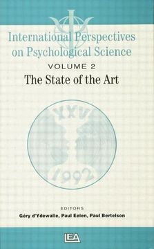 portada International Perspectives on Psychological Science, II: The State of the Art (in English)