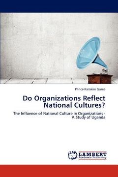 portada do organizations reflect national cultures? (en Inglés)