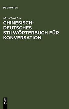 portada Chinesisch-Deutsches Stilwörterbuch für Konversation (en Alemán)
