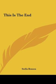 portada this is the end (in English)