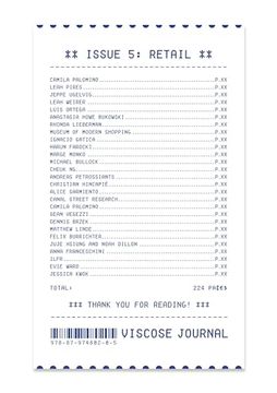 portada Viscose 05: Retail Format: Paperback (en Inglés)
