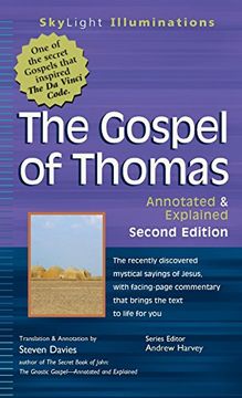 portada The Gospel of Thomas: Annotated & Explained (SkyLight Illuminations) (en Inglés)