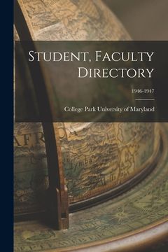 portada Student, Faculty Directory; 1946-1947 (en Inglés)