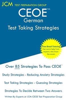 portada CEOE German - Test Taking Strategies (en Inglés)