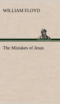 portada the mistakes of jesus (in English)