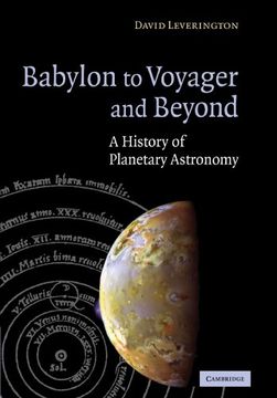 portada Babylon to Voyager and Beyond: A History of Planetary Astronomy (en Inglés)