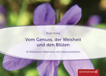 portada Vom Genuss, der Weisheit und den Blumen (Tischaufsteller) (en Alemán)