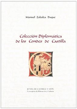 portada Coleccion diplomatica de los condes de Castilla (Documentos para la historia de Castilla y León)