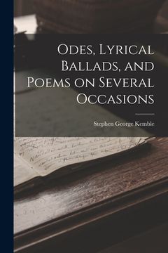 portada Odes, Lyrical Ballads, and Poems on Several Occasions (in English)