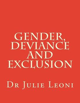portada Gender, Deviance and Exclusion (en Inglés)