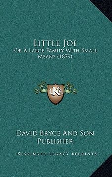 portada little joe: or a large family with small means (1879)