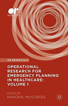 portada Operational Research for Emergency Planning in Healthcare: Volume 1 (OR Essentials)