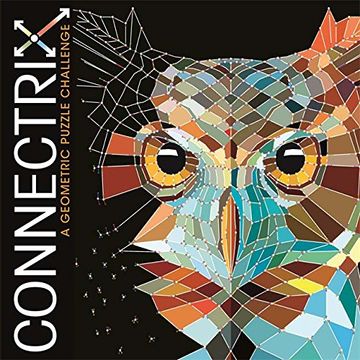 portada Connectrix: A Geometric Puzzle Challenge (Colouring Books) (en Inglés)