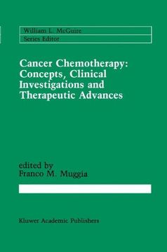 portada "Cancer Chemotherapy: Concepts, Clinical Investigations and Therapeutic Advances" (Cancer Treatment and Research)