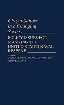 portada Citizen-Sailors in a Changing Society: Policy Issues for Manning the United States Naval Reserve (Contributions in Military Studies) (en Inglés)