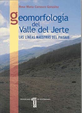 portada geomorfología del valle del jerte. las líneas maestras del paisaje