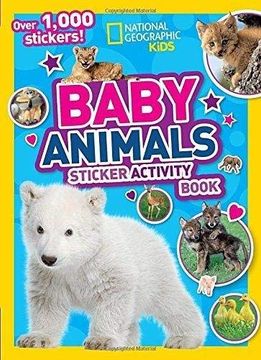 portada Baby Animals Sticker Activity Book: Over 1,000 Stickers! (Activity Books) (in English)