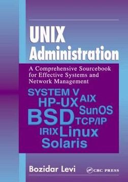 portada unix administration: a comprehensive sourc for effective systems & network management