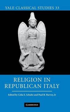 portada Religion in Republican Italy Hardback (Yale Classical Studies) (en Inglés)