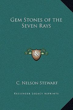 portada gem stones of the seven rays (en Inglés)