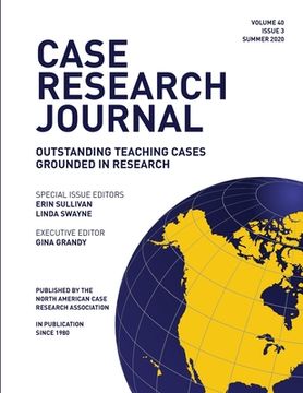 portada Case Research Journal: 40(3): Outstanding Teaching Cases Grounded in Research