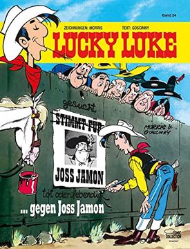portada Lucky Luke 24 Lucky Luke Gegen Joss Jamon (en Alemán)