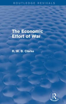 portada The Economic Effort of War (Routledge Revivals) (en Inglés)
