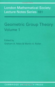 portada Geometric Group Theory: Volume 1 Paperback: V. 1 (London Mathematical Society Lecture Note Series) (en Inglés)