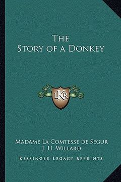 portada the story of a donkey (en Inglés)