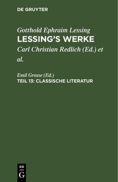 portada Classische Literatur (in German)