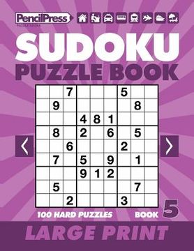 portada Sudoku Puzzle Book 5 (Large Print) (en Inglés)