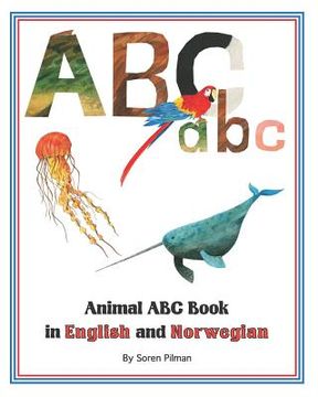 portada Animal ABC Book in English and Norwegian (en Inglés)