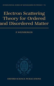 portada Electron Scattering Theory for Ordered and Disordered Matter 