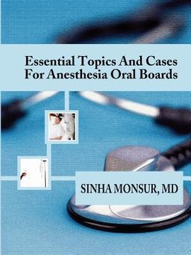 portada essential topics and cases for anesthesia oral boards (in English)