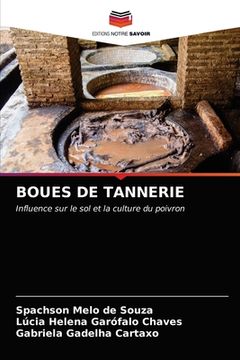 portada Boues de Tannerie (en Francés)