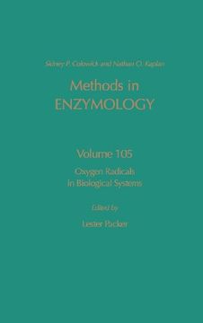 portada Oxygen Radicals in Biological Systems, Volume 105 (Methods in Enzymology) (en Inglés)