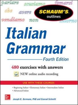 portada Schaum's Outline of Italian Grammar, 4th Edition (Schaum's Outline Series) 